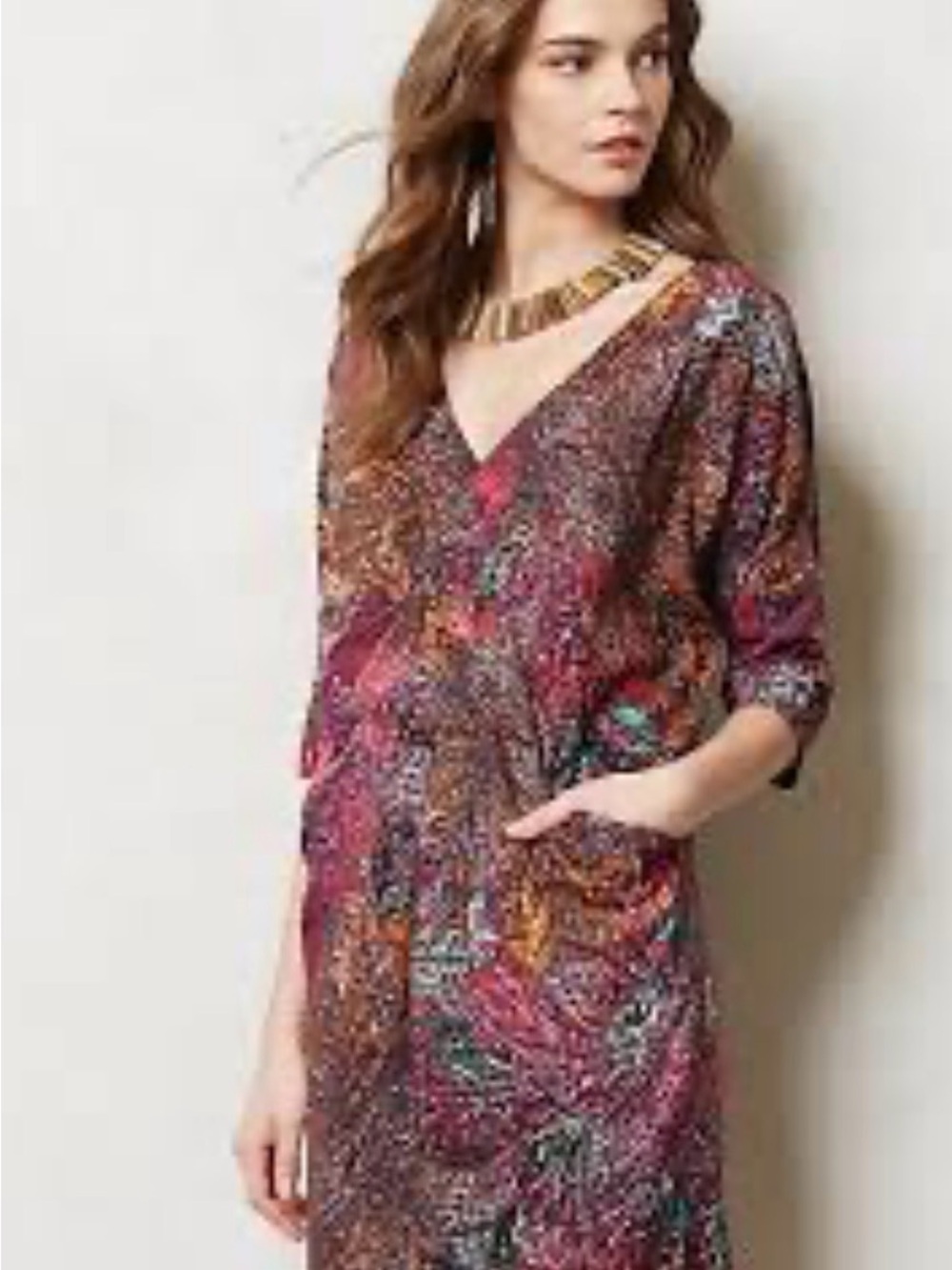 Anthropologie Edme and esyllte Midi Dress